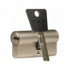 Цилиндровый механизм  Mul-T-Lock Cylinder 7x7 62mm (31x31) (никель)